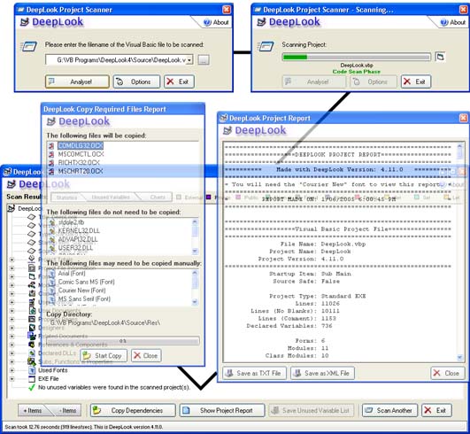 DeepLook Software Interface